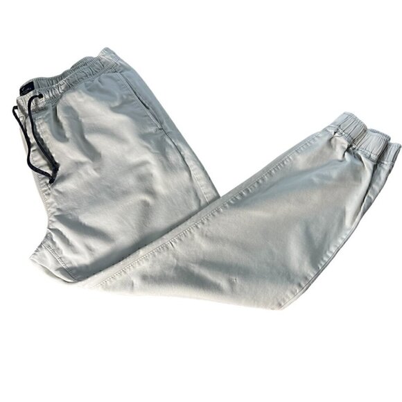 American Eagle Outfitters Light Khaki Joggers Size Large - Picture 4 of 11